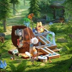 POP MART Monsters Forest Secret Base qr replacement system helps replace missing parts quickly