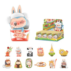 POP MART The Monsters blind box front view showing surprise element and display potential
