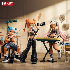 POP MART Peach Riot Rise Up figure lineup showcases diverse designs.