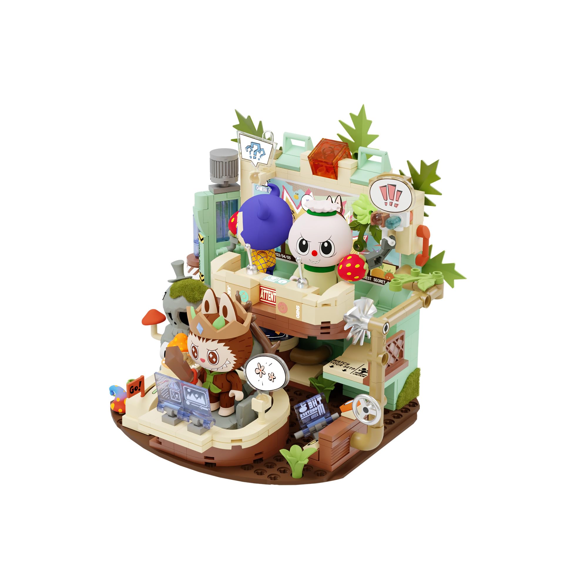 POP MART Playful Home construction kit supports creativity and storytelling.