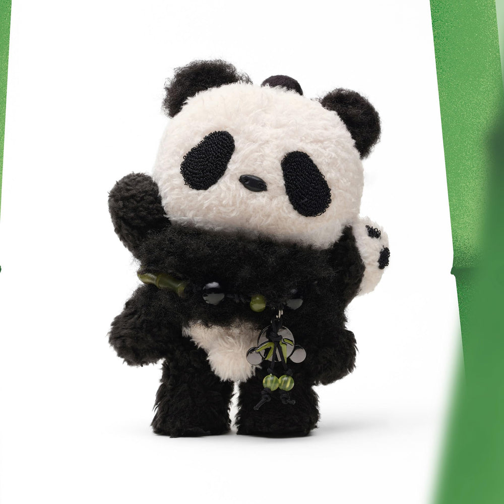 POP MART Skullpanda displayed as car decor idea for small spaces.