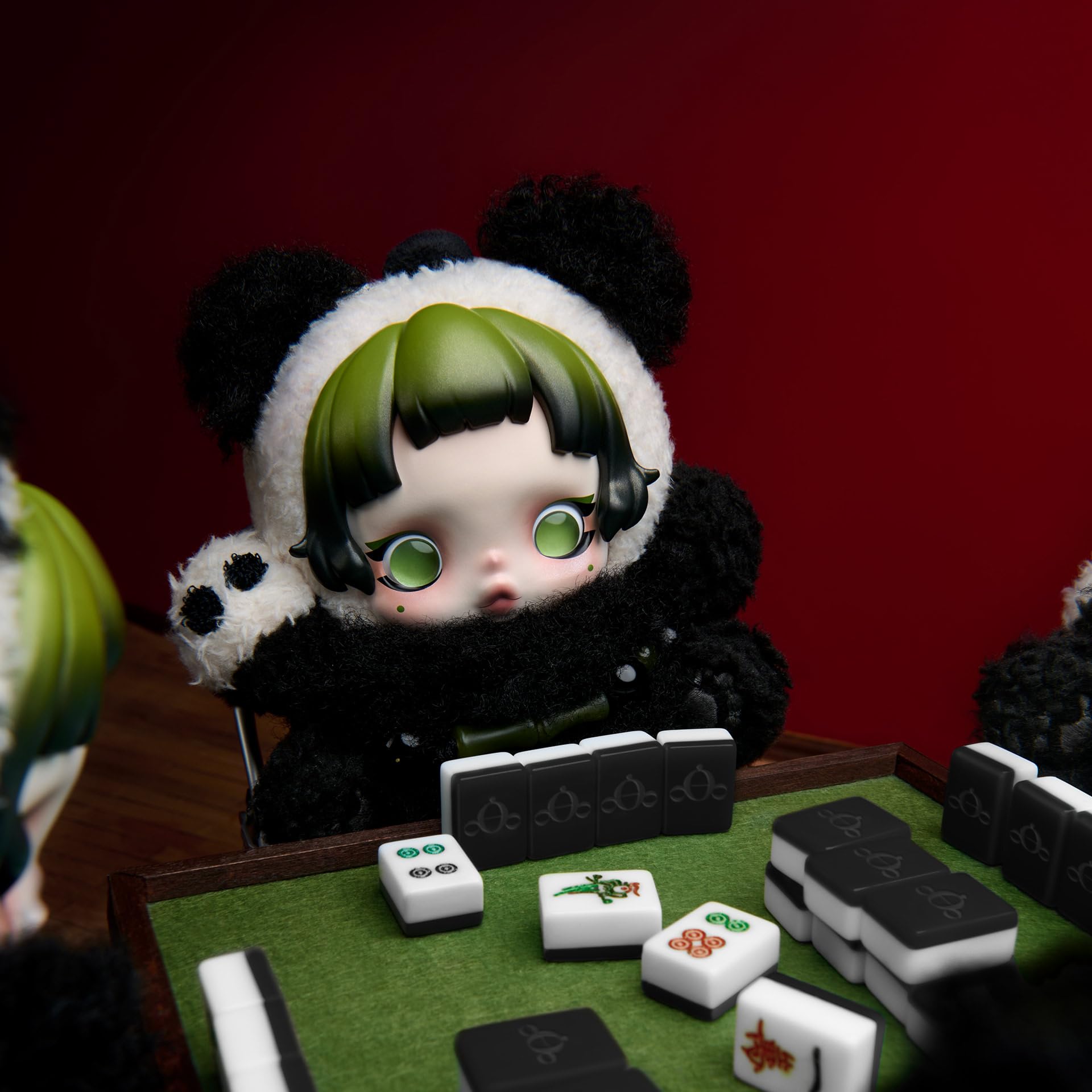 POP MART Skullpanda made with non-toxic, safe materials for safe home display.