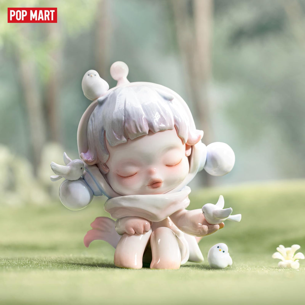POP MART Skullpanda Warmth figurine detail highlights vivid colors and smooth surfaces for tactile joy.
