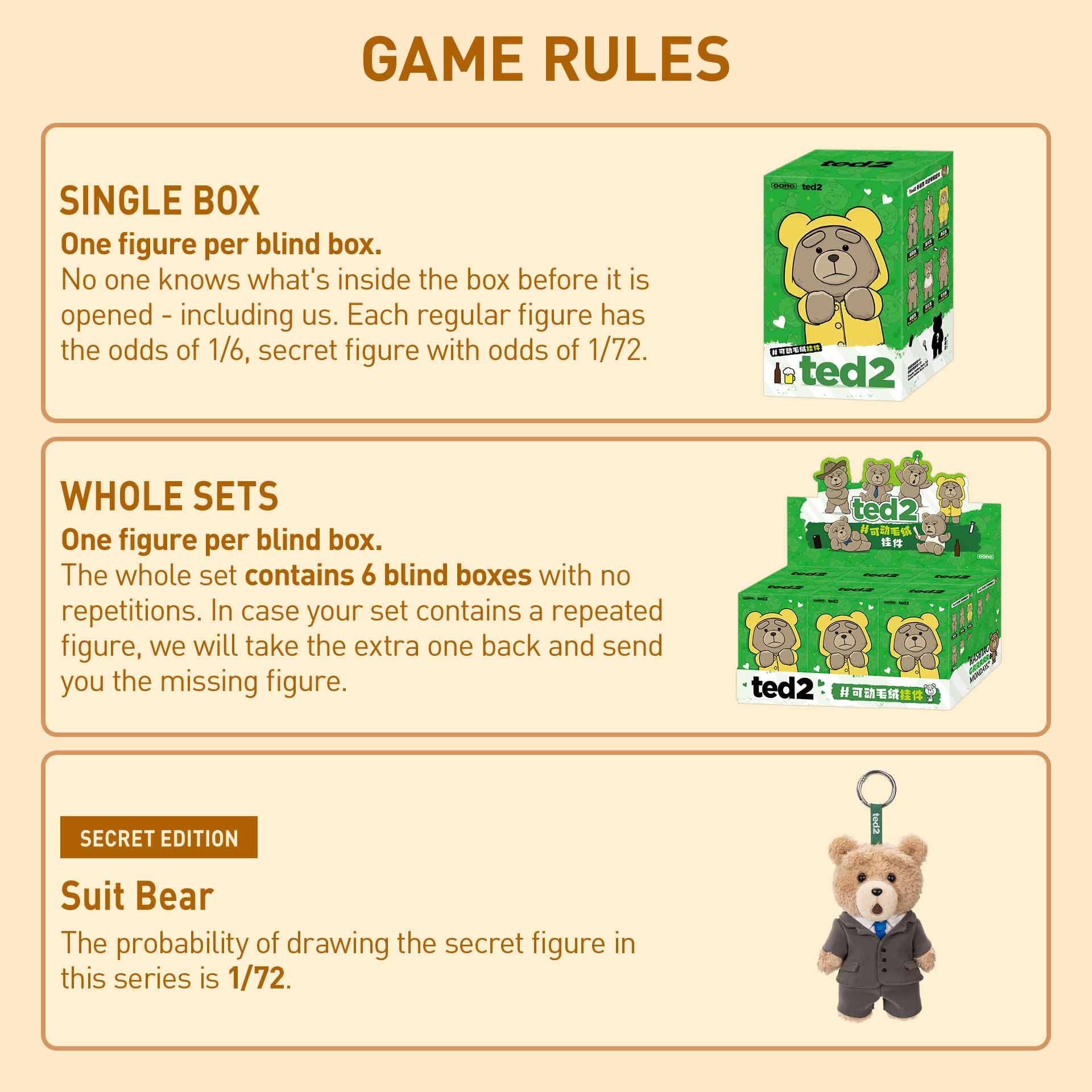 POP MART Ted2 secret edition hint points to a rare collectible possibility