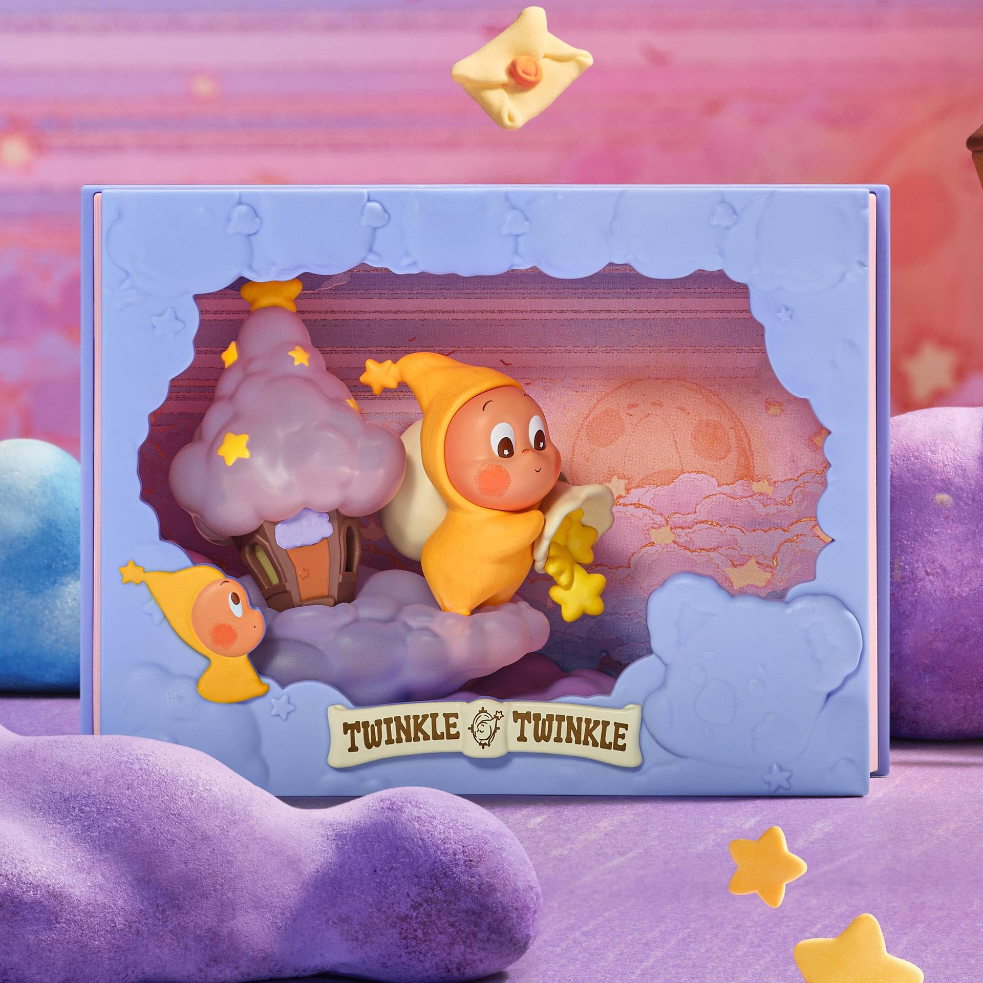 POP MART Twinkle Twinkle compact-size figures fit on any desk