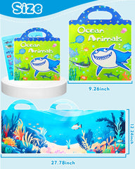 Popokeegoo ocean 3D stickers add depth to kids' crafts.