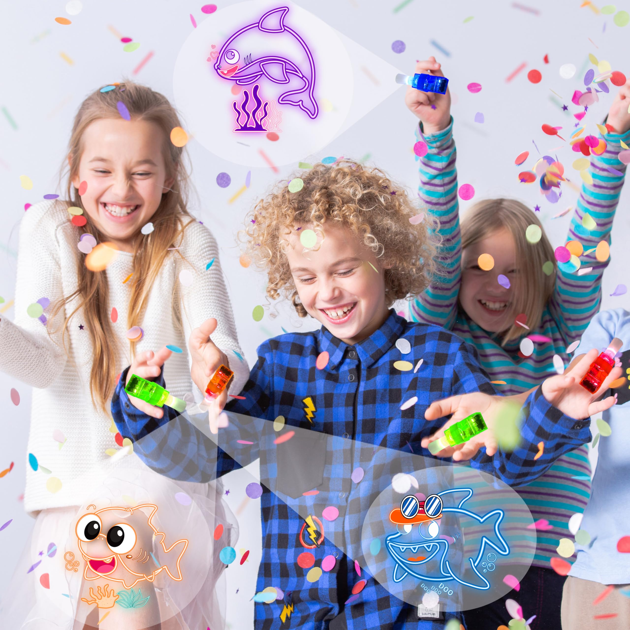 POPOOO fish baby pattern – playful images spark imagination during parties
