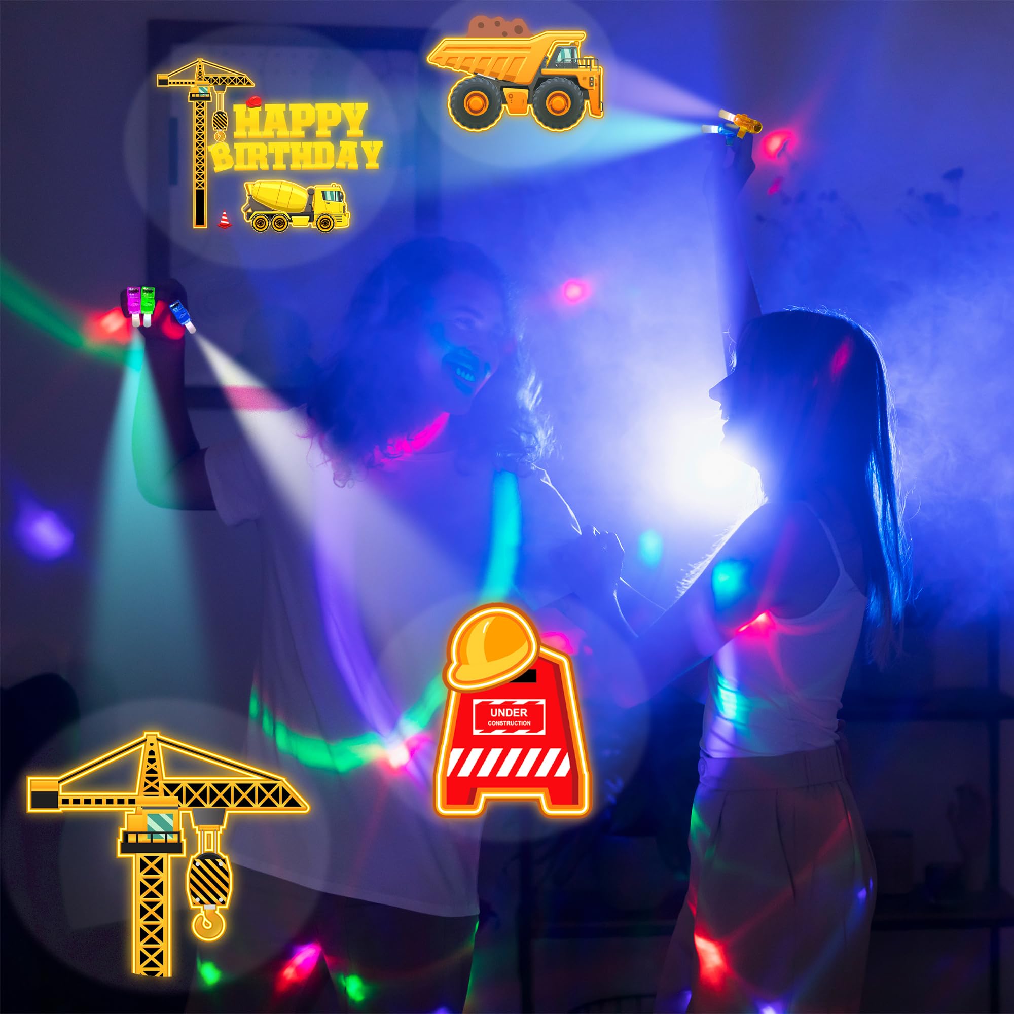 POPOOO happy birthday fonts finger lights add a spark to birthdays.