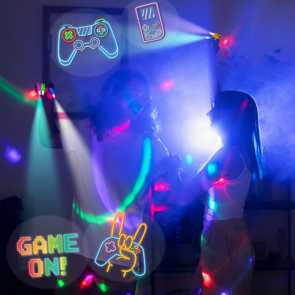 POPOOO LED finger lights bulk pack for easy party favors