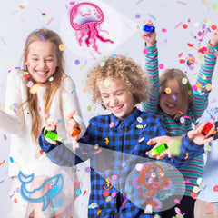 POPOOO seahorse pattern finger light inspires imaginative sea stories.
