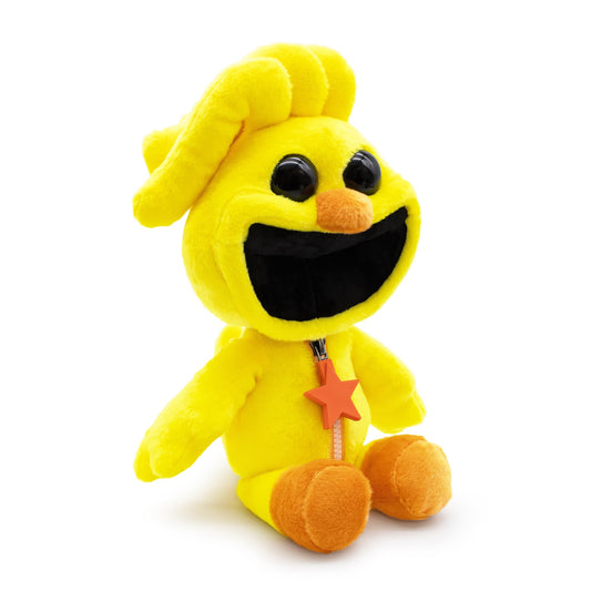 Poppy Playtime KickinChicken Plush — zipper detail, adds a stylish touch for collectors.