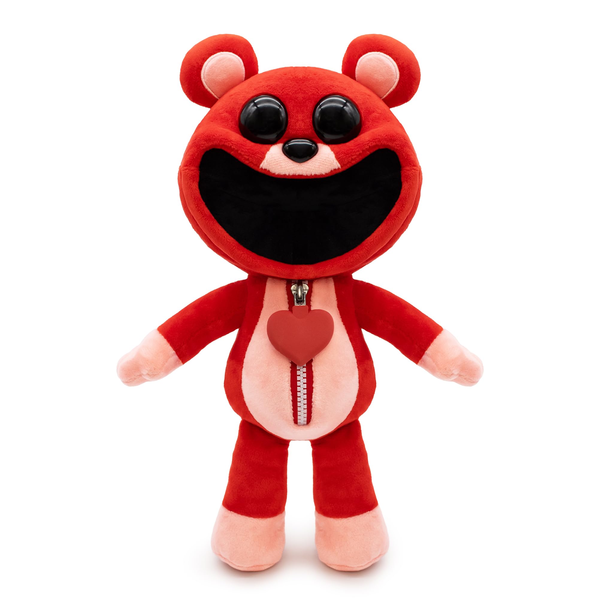 Poppy Playtime Smiling Critters 14-inch red plush for cozy hugs and display.
