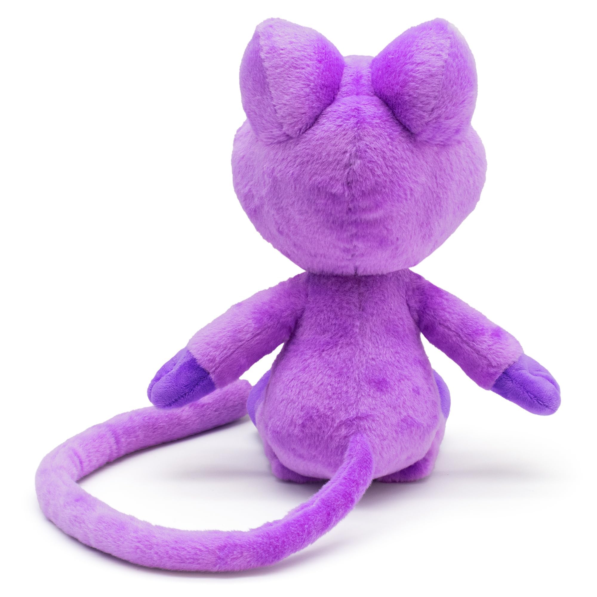 Poppy Playtime Smiling Critters CatNap plush with decorative zipper detail, a playful collectible.