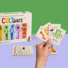 Pops & Bejou Cultivate game board shows clear zones for accessible strategy.