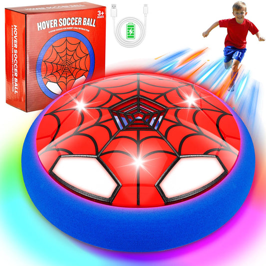 POPSVON indoor hover ball with LED spider design for safe indoor play