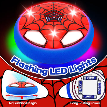 POPSVON LED hover ball with vivid lights for safe kick-and-pass games.
