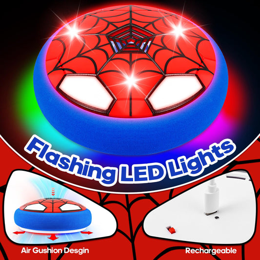 POPSVON LED spider glow during play highlighting vibrant visuals