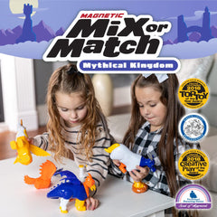 Popular Playthings magnetic animals six-piece assembly for little hands