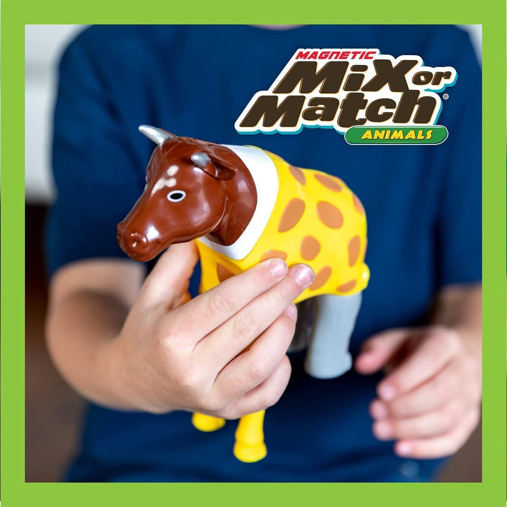 Popular Playthings Magnetic Animals dog piece sparks imaginative mix-and-match play.