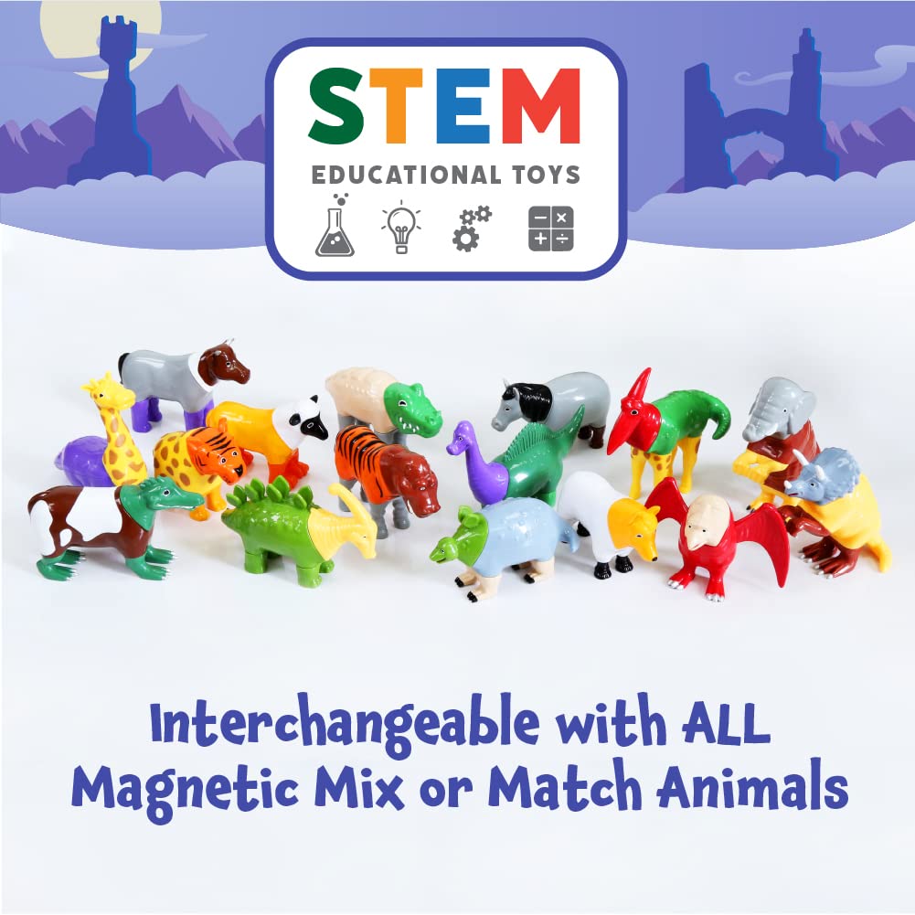 Popular Playthings imaginative world-building with magnetic animals for storytelling