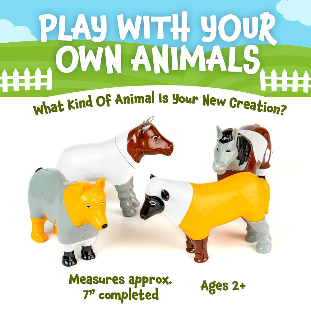 Popular Playthings Magnetic Animals magnets emphasize safe, durable magnetic play.