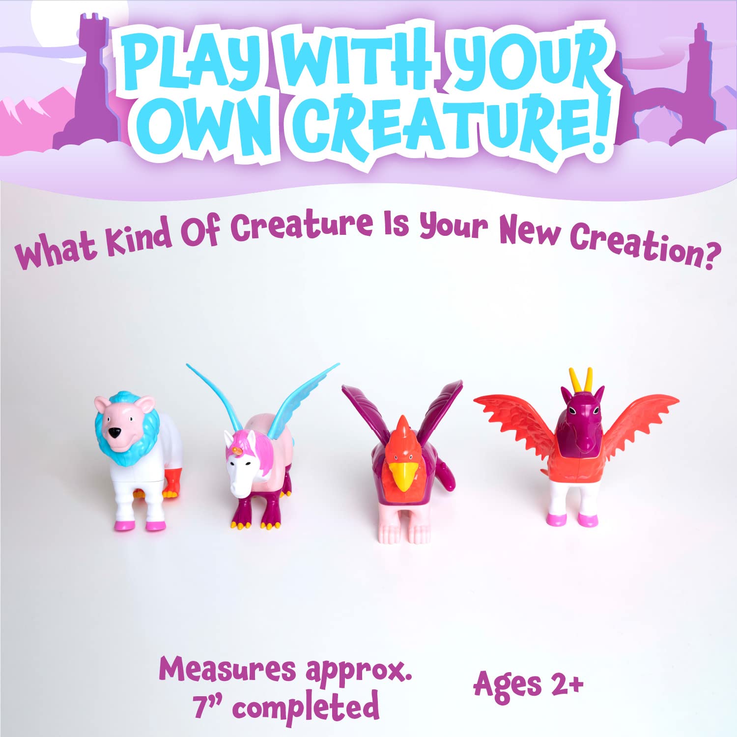 Popular Playthings Magnetic Animals Pastel Phoenix: vibrant pieces boost storytelling and color matching.