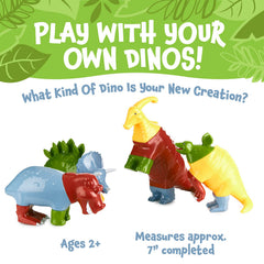 Popular Playthings Magnetic Dinosaurs designed for ages two and up, perfect for early learners.