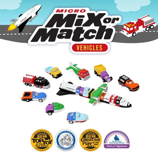 Popular Playthings Magnetic Vehicles airplane piece for flight-themed play.