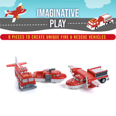 Popular Playthings mix-and-match design boosts imaginative play and fine motor skills.