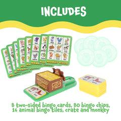POPULAR PLAYTHINGS Monkey Bingo game play for family fun
