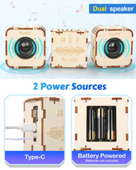 Poraxy instruction guide and components ready for assembly boosting confidence