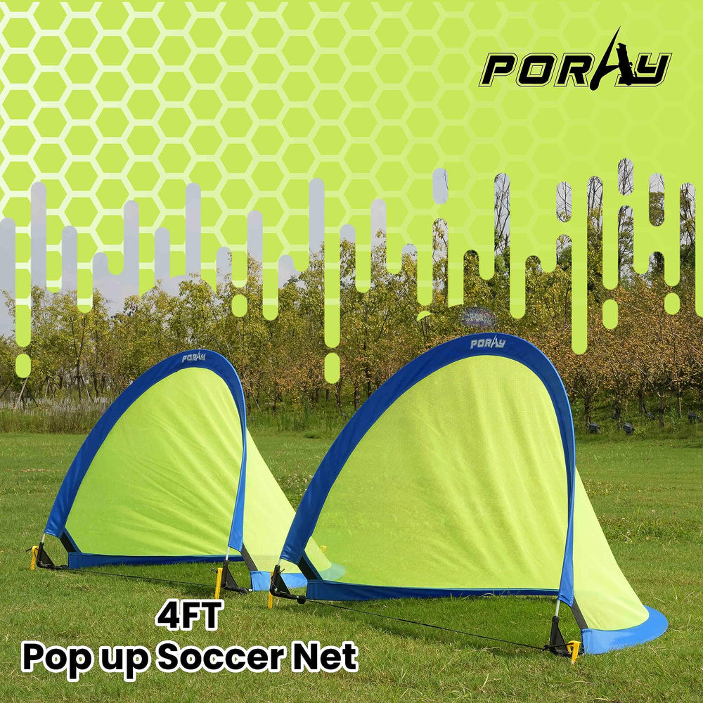 Eight-cone training set included with Porayhut goals for versatile drills.