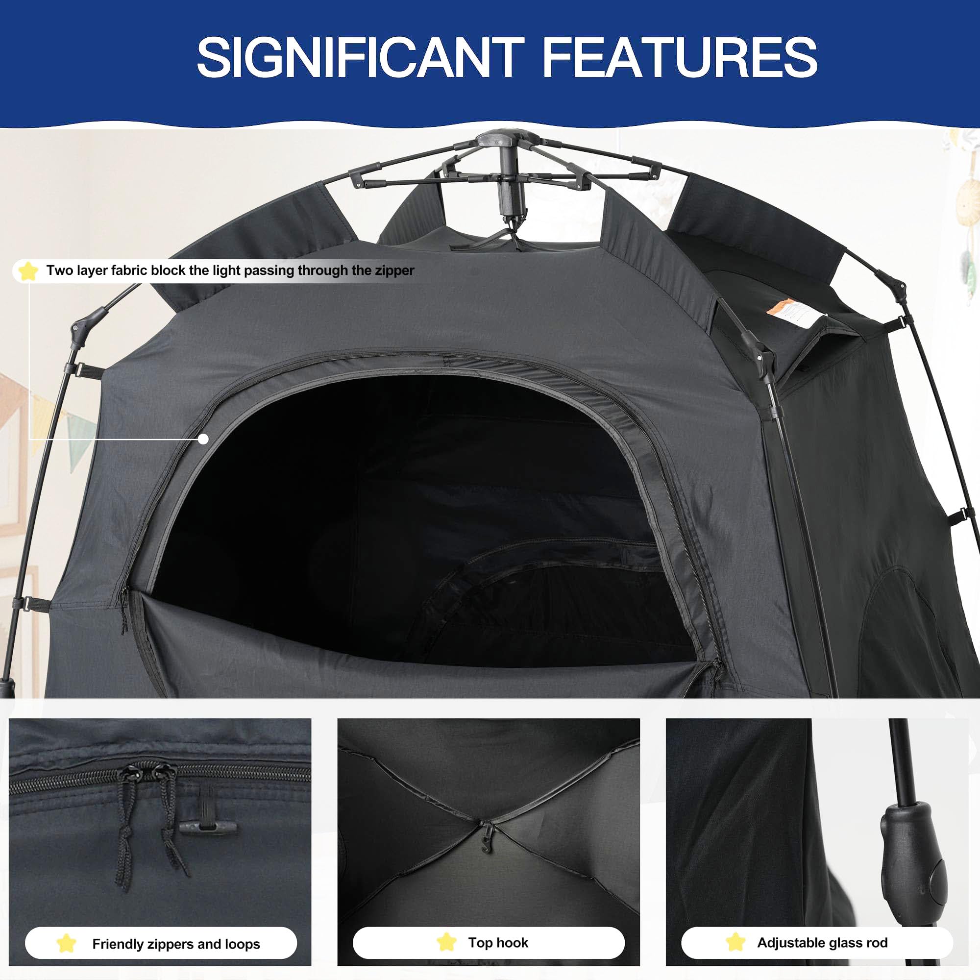 Porayhut Play Tent travel bag for easy transport.