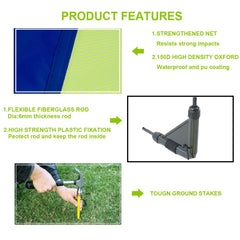 Quick-fold, lightweight setup enables portable backyard training with Porayhut goals.