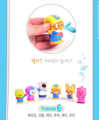 PORORO water-squirter bath toy helps kids enjoy bath time conversations