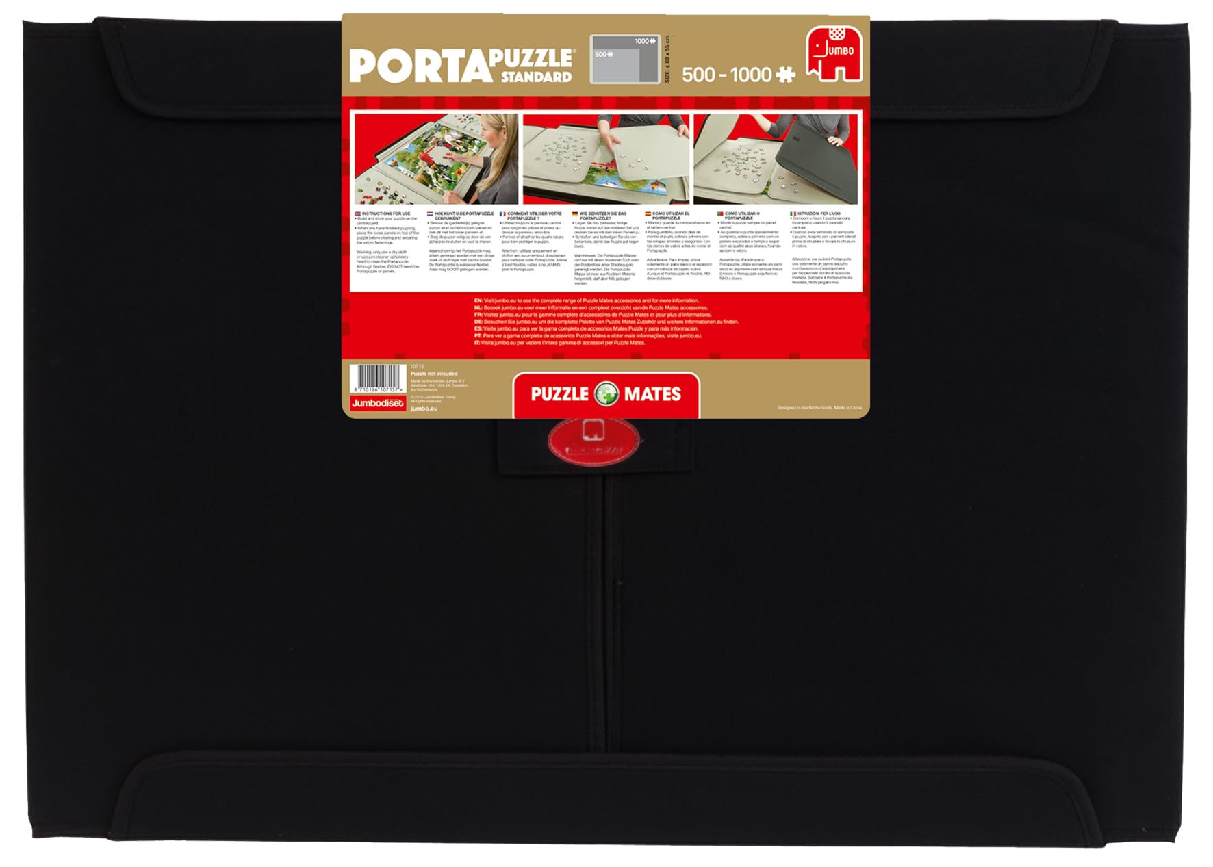 PortaPuzzle board dimensions 31-50 x 23-23 inches for stable setup.