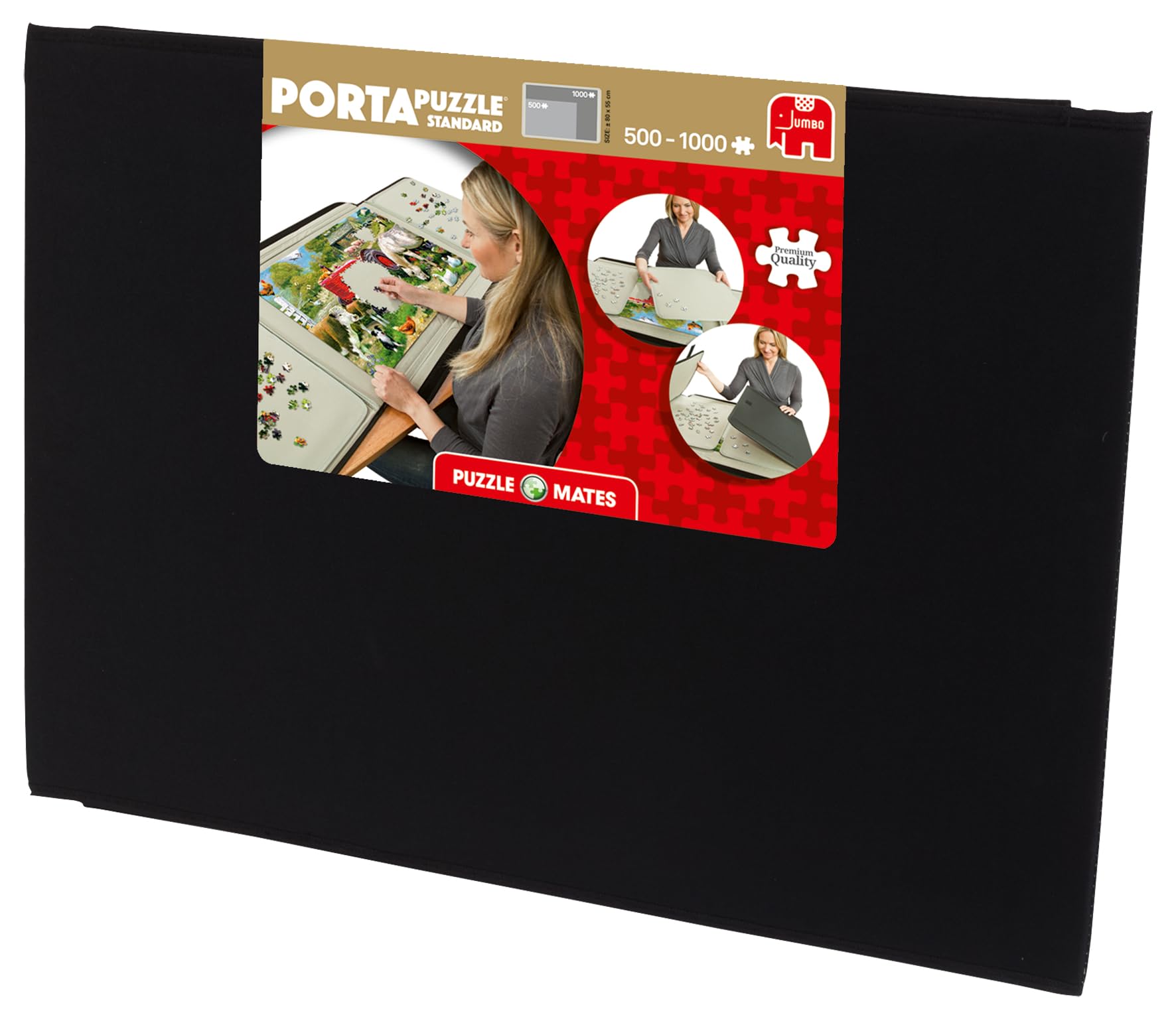 PortaPuzzle folding sides create extra sorting space.