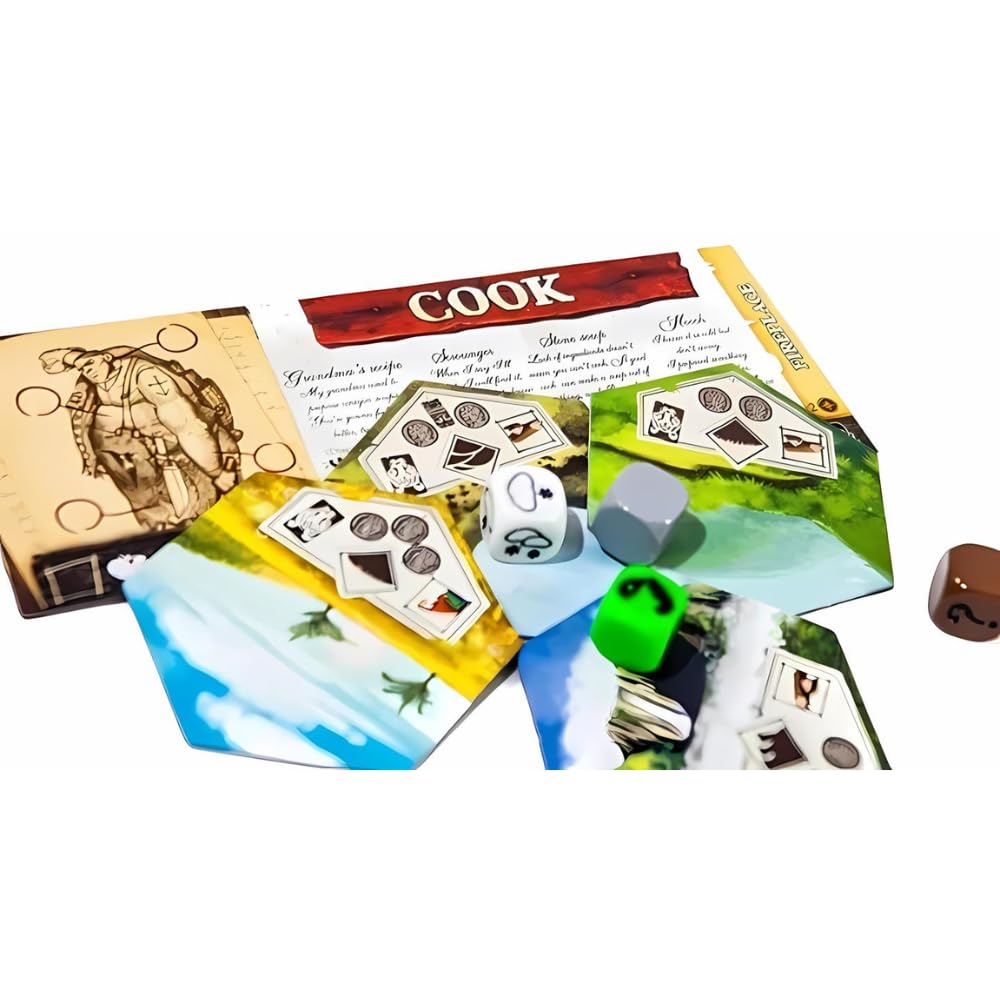 Portal Games Robinson Crusoe seventh-scenario map revealing new challenges