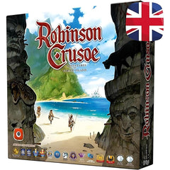 Portal Games Robinson Crusoe island-setup visual for cooperative strategy