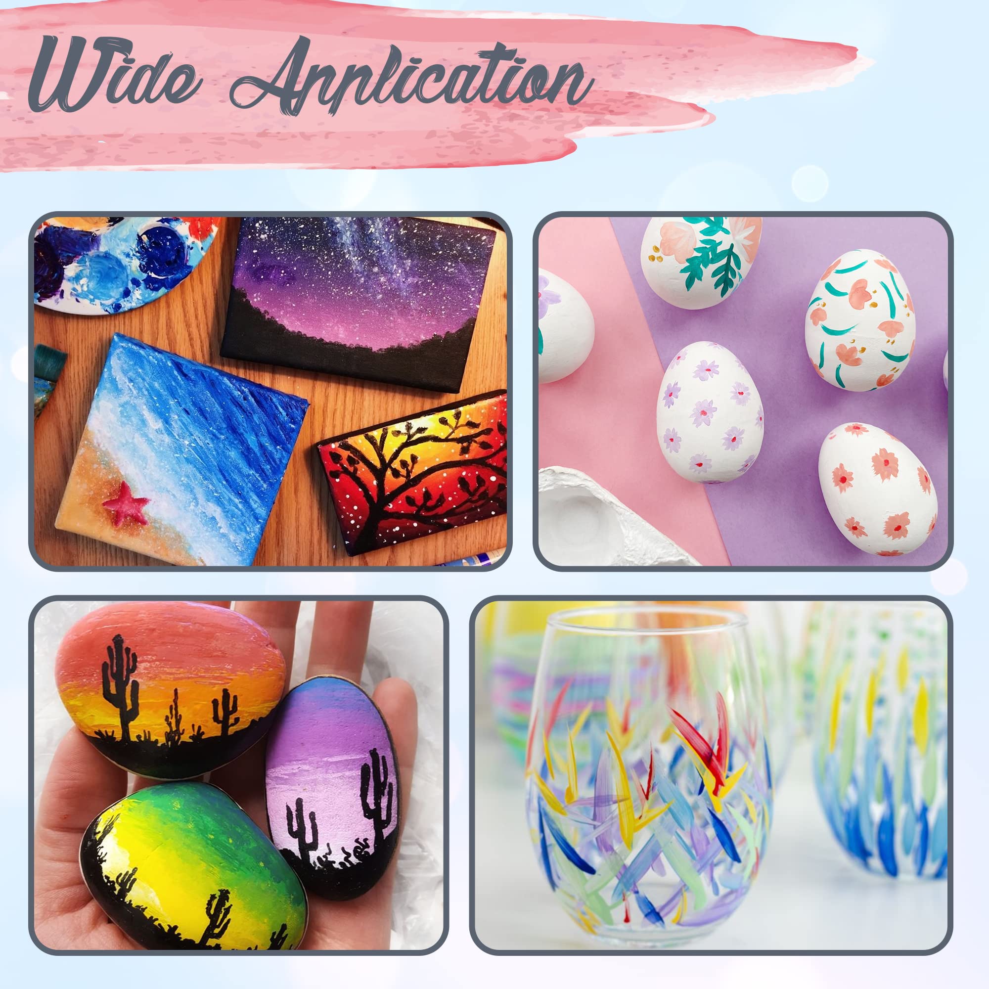 Positive Art washable non-toxic paints ensure mess-free cleanup after art time.