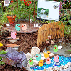 POSOUL mini ducks suitable as classroom prizes and party favors