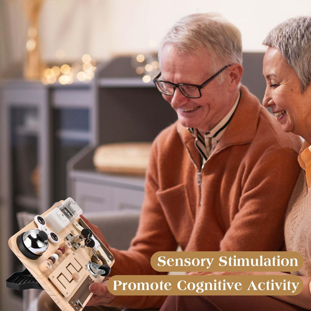 Potatomato gift for seniors fidget board ideal for thoughtful dementia or autism enrichment