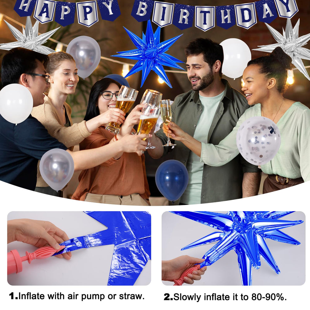 Pounira balloon arch strip helps craft a professional entry arch.