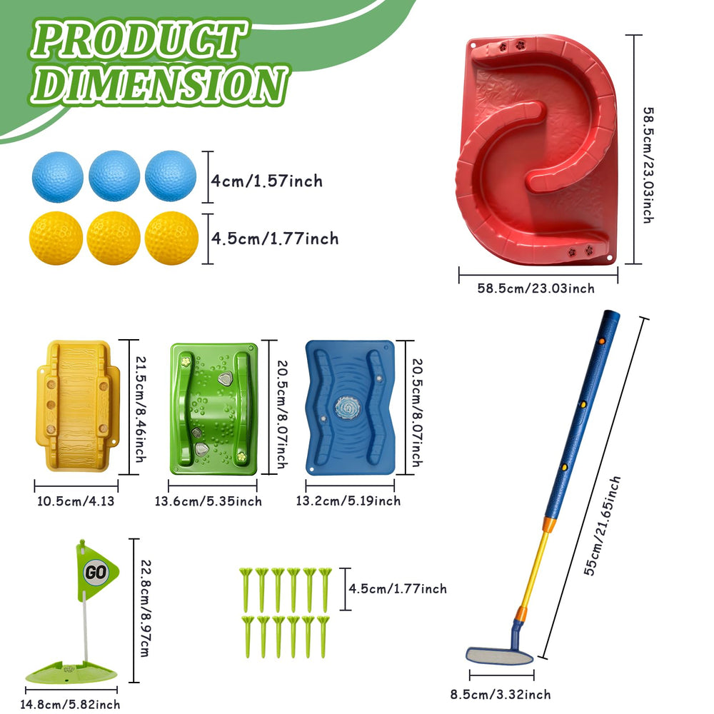 Powcava training aids and replaceable club head for varied drills