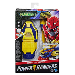 Power Rangers Beast-X King Morpher lights and sounds for immersive play.