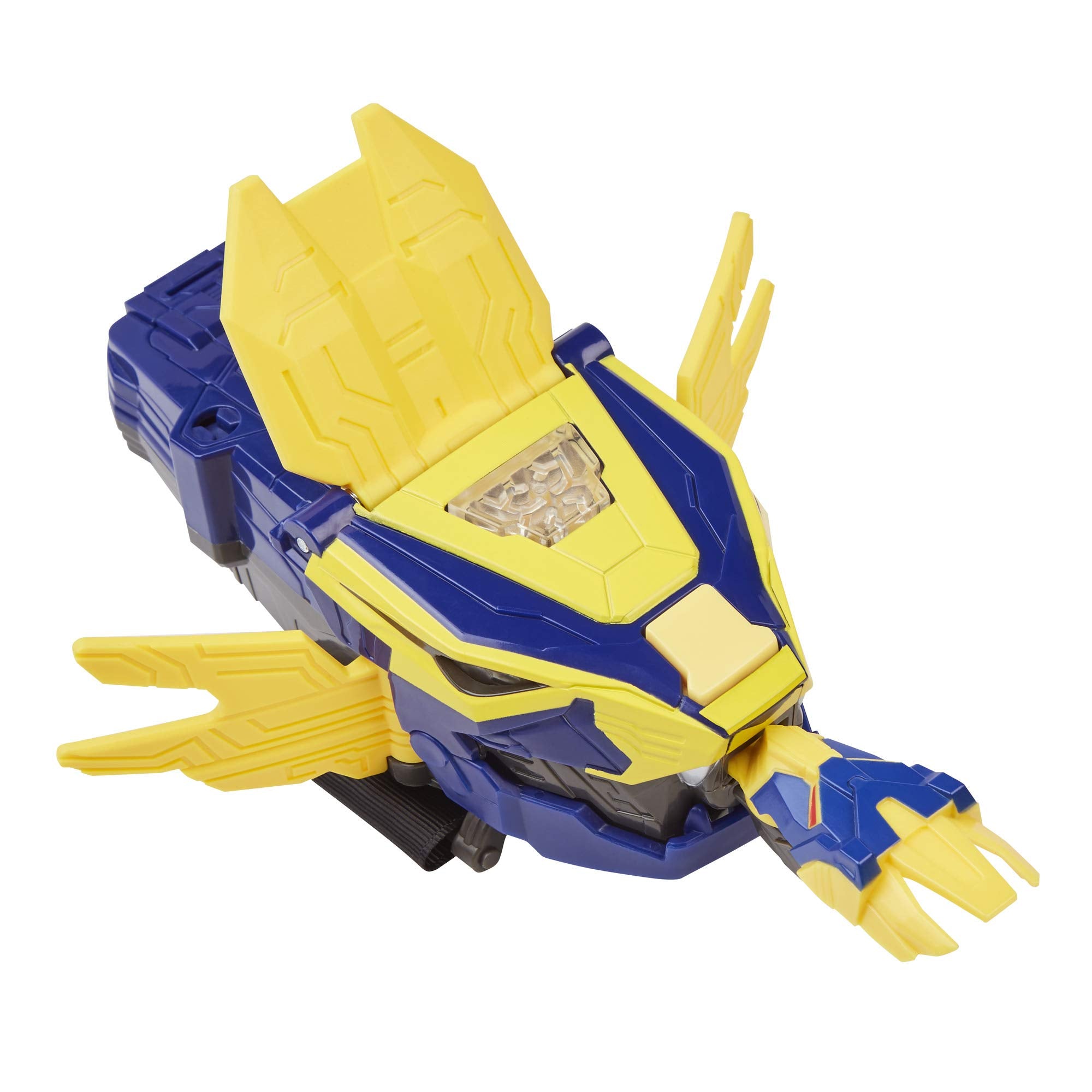Power Rangers Morph-X Key included to unlock additional Beast-X mode phrases.