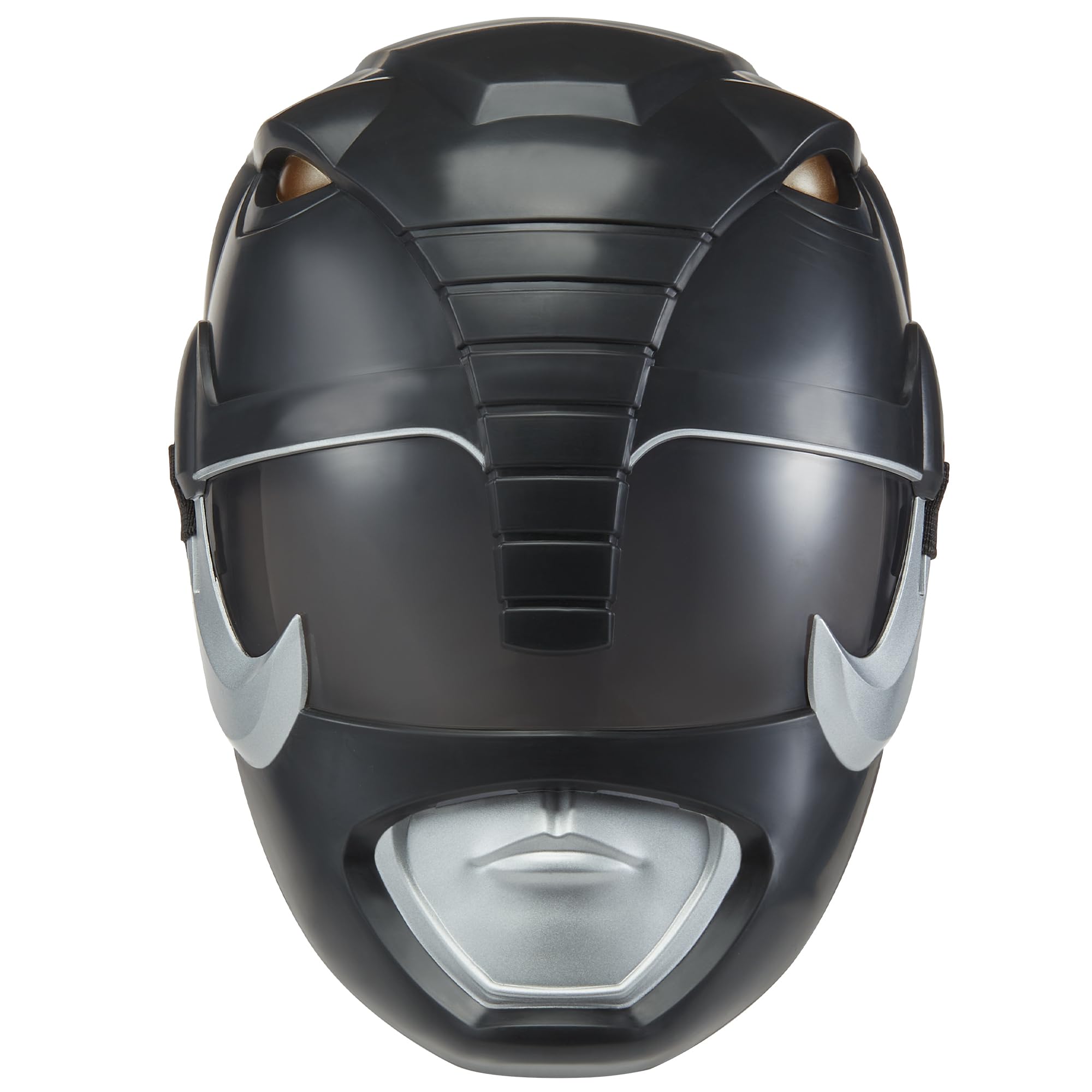 Power Rangers Black Ranger mask front view for authentic role-play