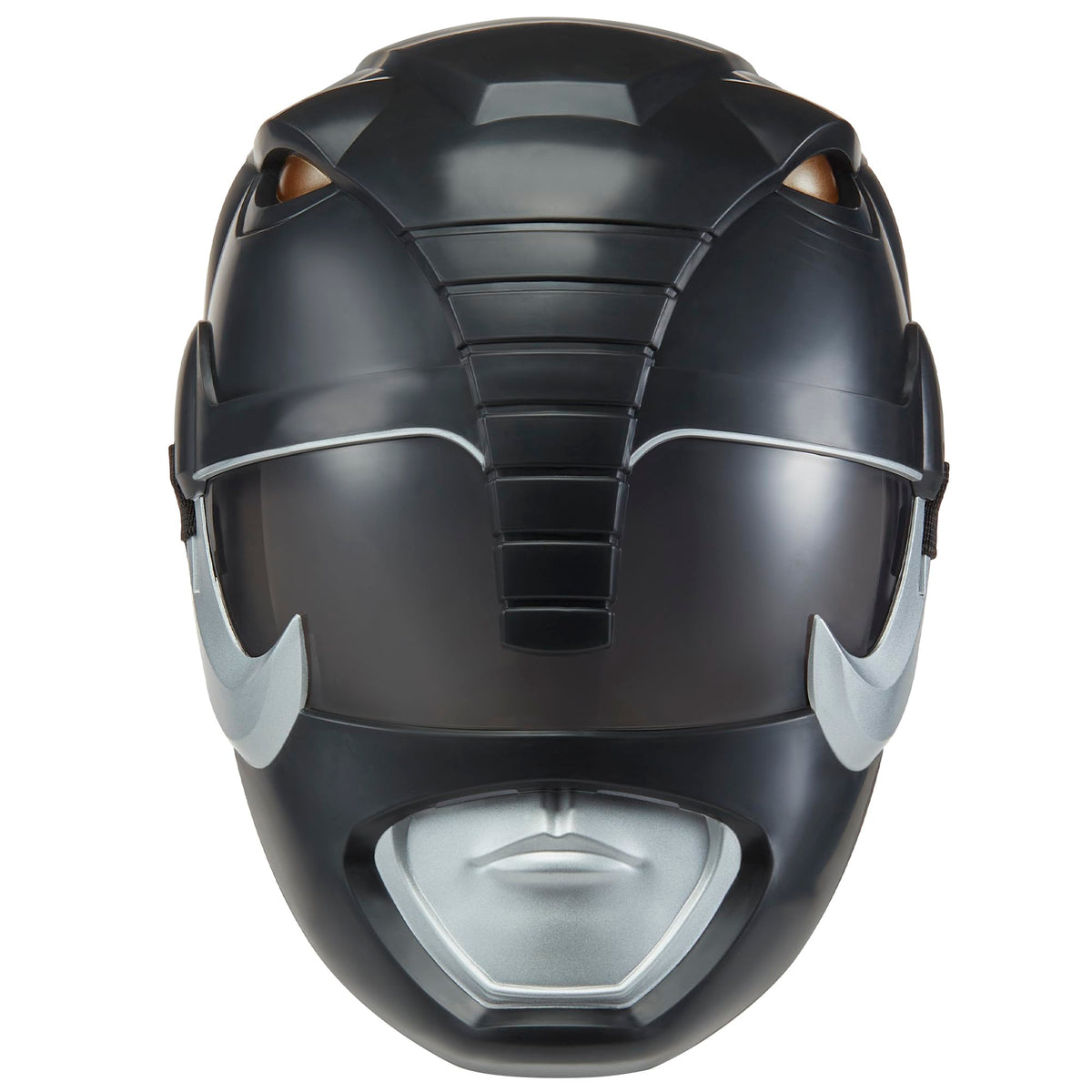 Power Rangers Black Ranger mask front view for authentic role-play