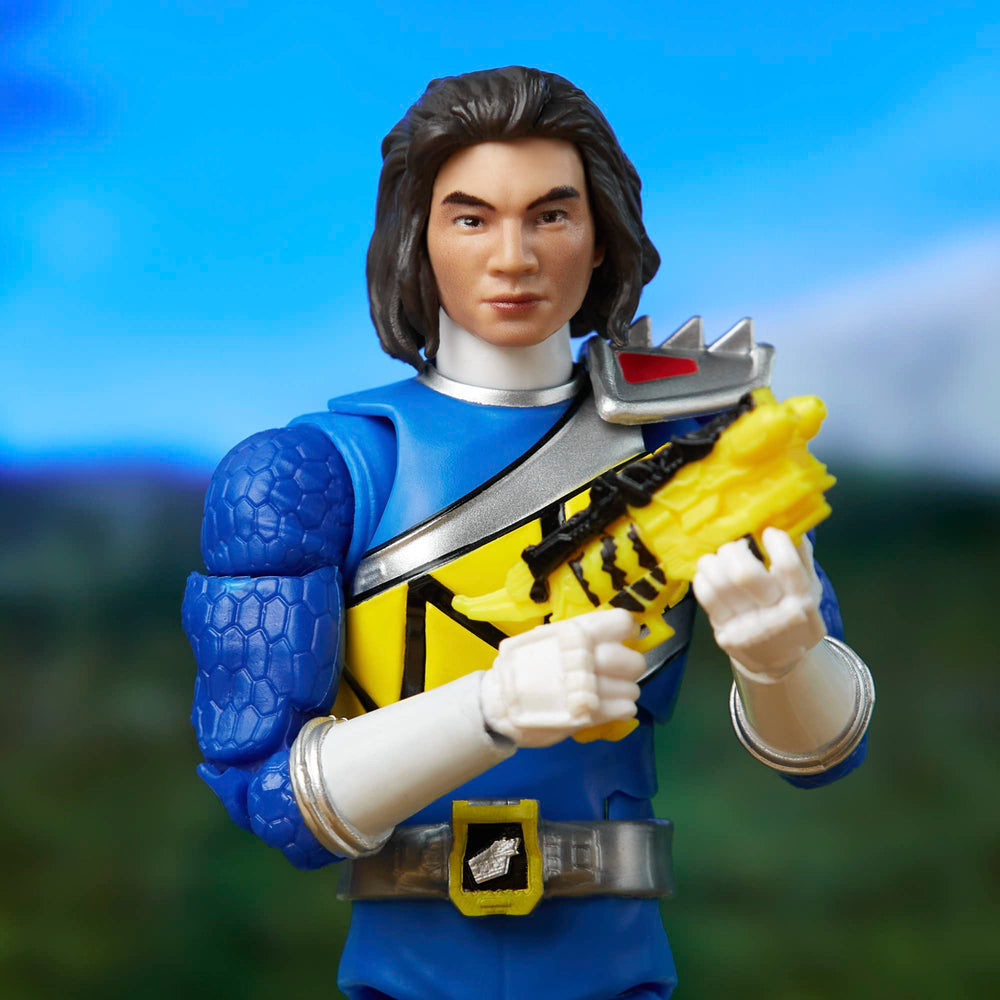 Power Rangers Dino Charge Blue Ranger 6-inch accessories enhance imaginative play