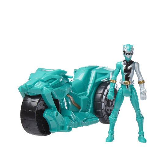 Power Rangers Dino Fury Green Ranger 6-inch figure ready for epic battles.